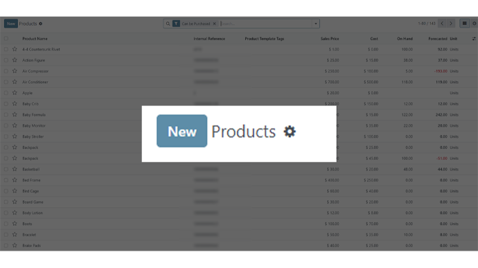 Add Product Feature